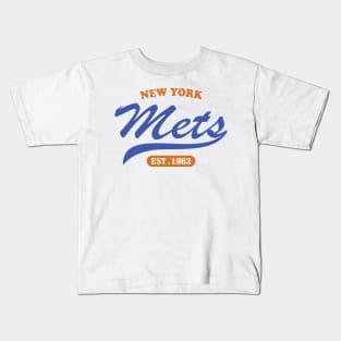 New York Mets Classic Style Kids T-Shirt